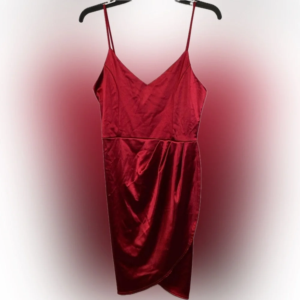 NWT Lulu's Red Forever Your Girl Bodycon Dress